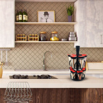 Herzberg Kryddhylla med 12 glasburkar (HG-6004)