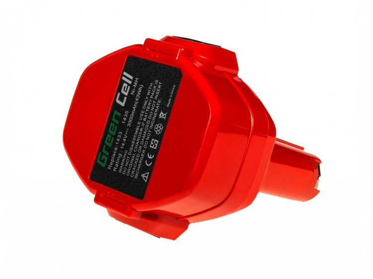 Batteri till Elverktyg Makita 1420 1433 1434 4033D 4332D 6228D 6337D 14.4V 3Ah Batteri till Elverktyg Makita 1420 1433 1434 4033D 4332D 6228D 6337D 14.4V 3Ah