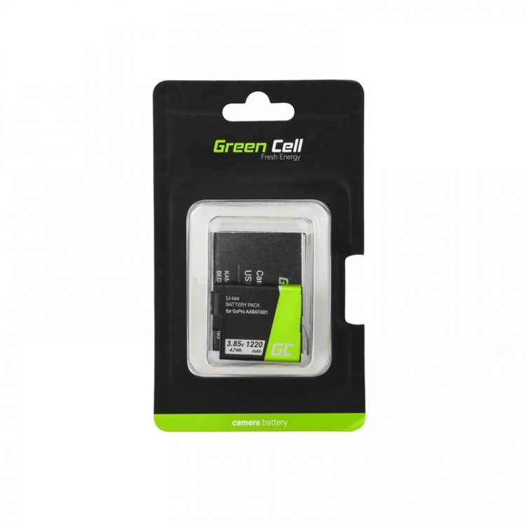 Batteri till GoPro HD HERO5 HERO6 HERO7 Black 3.85V 1220mAh