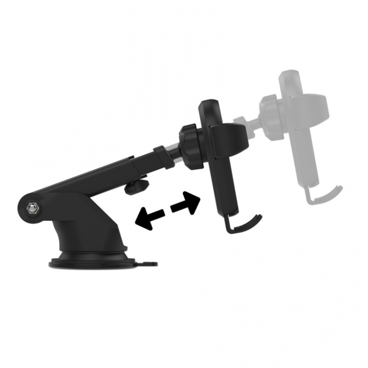 Rebeltec Bilhållare med QI-laddare för Smartphones