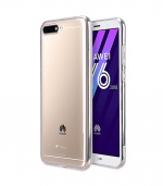 Transparent TPU-skal för Huawei Y6 2018 Transparent TPU-skal för Huawei Y6 2018