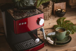 Adler Espressomaskin - 15 bar, Röd