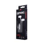 Maxlife MXEP-02 - In-Ear hörlurar med mic, Vit