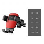 Baseus Cube - Universal Bilhållare, Röd Baseus Cube - Universal Bilhållare, Röd