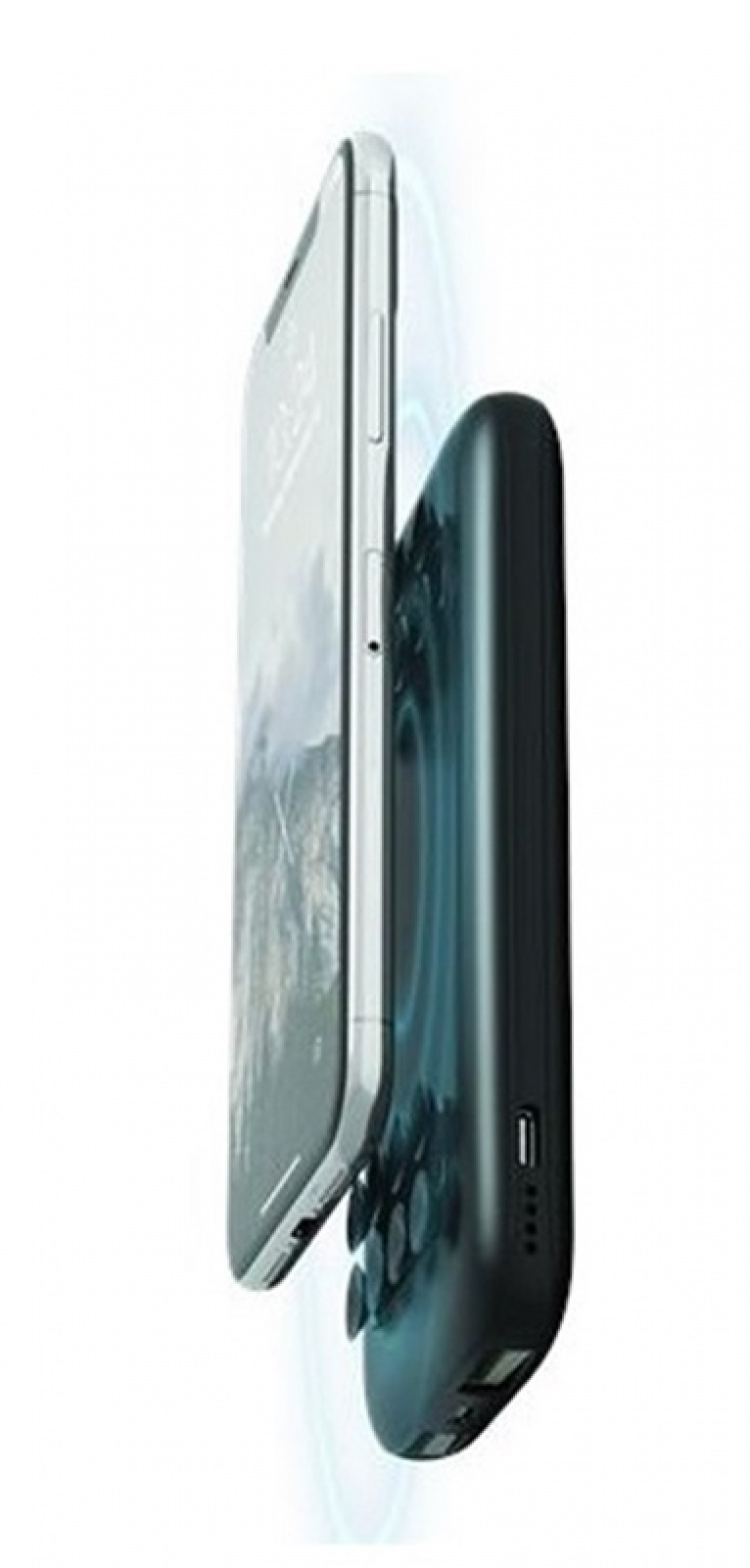 Forever Core - Trådlös Powerbank, 10000mAh