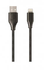 Forever Core - Fast Charge Lightning Synk/Laddkabel (2,4A), 3m