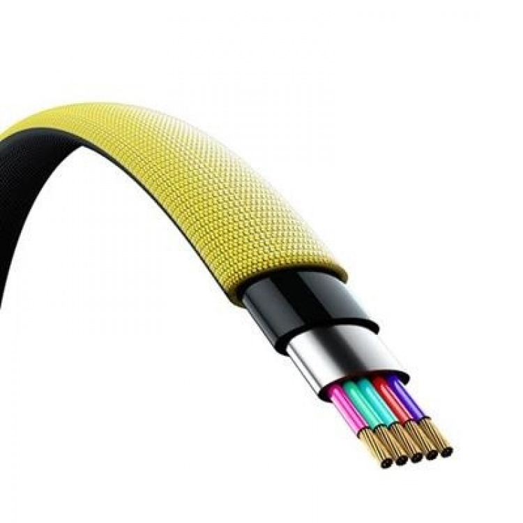 Extremt hållbar Lightningkabel för snabb laddning/synkning (3A),1m