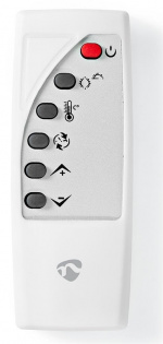 Nedis SmartLife Konvektion Värmare | Passar till badrum | Glas panel | 2000 W | 2 Värmeinställningar | LED | 15 - 35 °C | Justerbar termostat | Vit