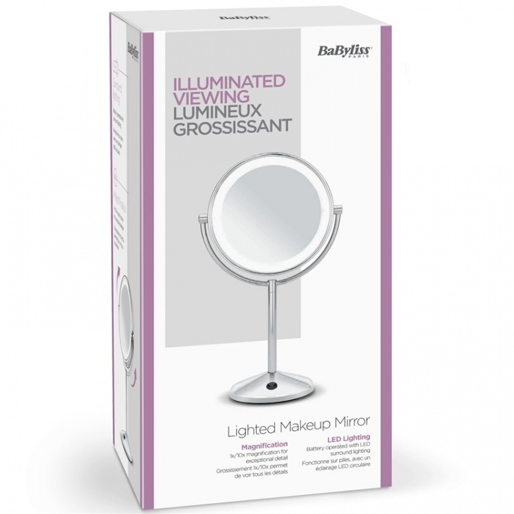 Babyliss Sminkspegel Lighted Makeup Mir Babyliss Sminkspegel Lighted Makeup Mir