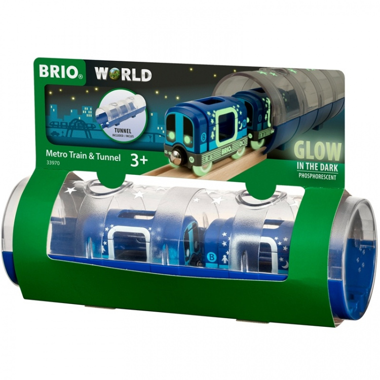 Brio 33970 Tunnelbanetåg och tunnel