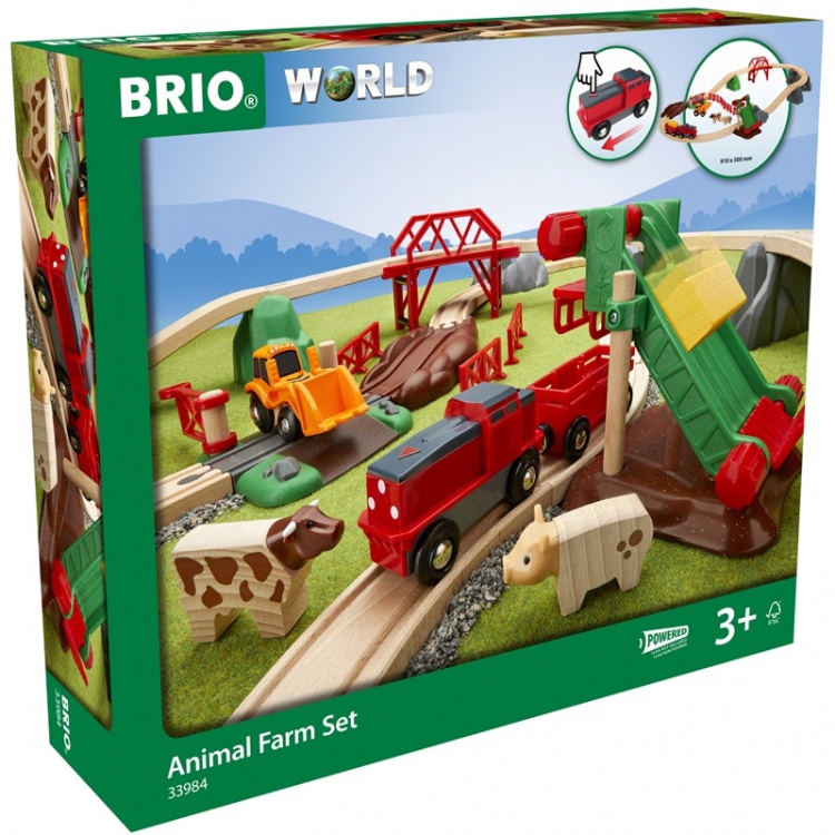 Brio 33984 Bondgårdsset med djur