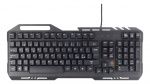 DELTACO GAMING - Tangentbord, RGB bakgrundsbelysning, USB, Nordisk Layout, metal