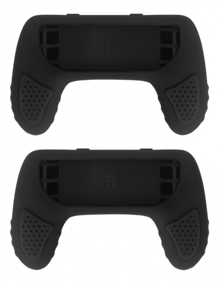 DELTACO GAMING - Silicone Controller Grips för Nintendo Switch Joy-Con, svart