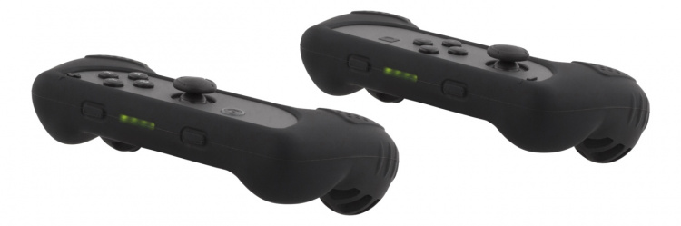 DELTACO GAMING - Silicone Controller Grips för Nintendo Switch Joy-Con, svart