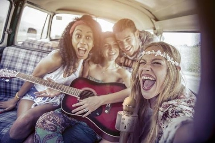 Forever Mikrofon med Bluetooth högtalare, BMS-300