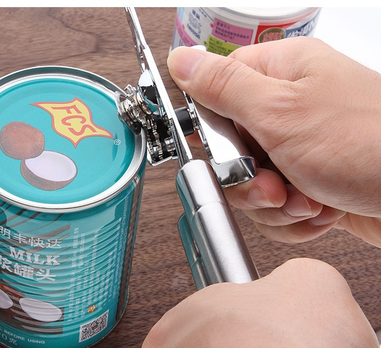 Konserv-/Flasköppnare, Rostfritt stål