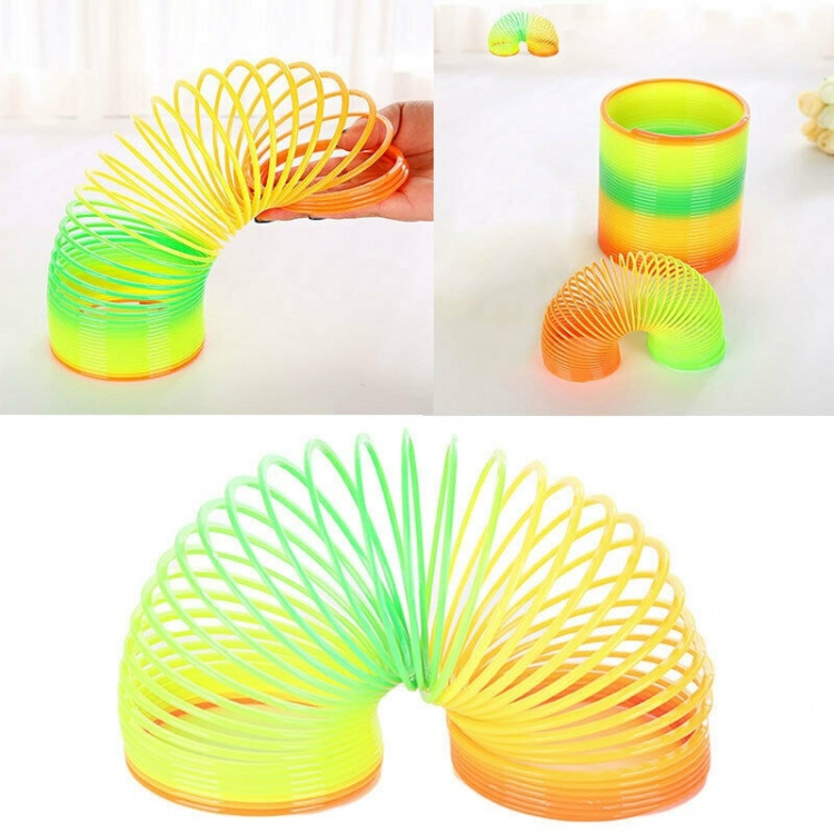 Färgglad Slinky