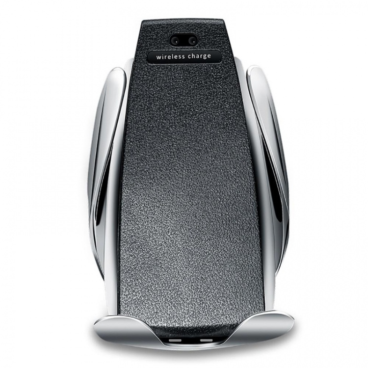 Billaddare med trådlös Qi-laddning & smart sensor - öppnar automatiskt armarna