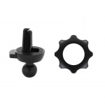 Billaddare med trådlös Qi-laddning & smart sensor - öppnar automatiskt armarna