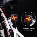 Smart automatisk baklampa till cykel med lasersensor & 64st LED Smart automatisk baklampa till cykel med lasersensor & 64st LED