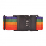 Bagageband med kodlås - Regnbåge Bagageband med kodlås - Regnbåge