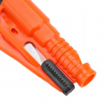 3 i 1 Bodyguard, Nödvissla, Säkerhetsbältes kniv, Nödhammare