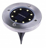 Solcellslampa till trädgård - Kallvit