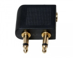Hörlursadapter 3,5 mm till flygplan