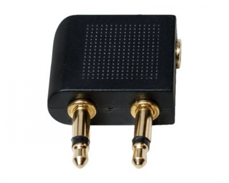 Hörlursadapter 3,5 mm till flygplan