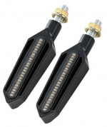 Motorcykel Blinkers LED, 2-pack, Gult ljus