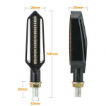 Motorcykel Blinkers LED, 2-pack, Gult ljus