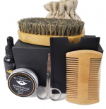 Skäggvårdskit i presentbox, 5 delar Skäggvårdskit i presentbox, 5 delar