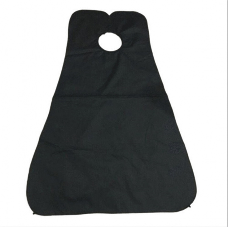 Skägguppsamlare som håller handfatet rent