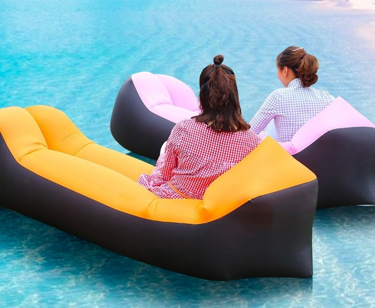 Aircouch - Ljusrosa/Svart