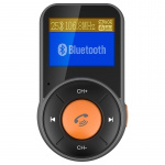 BT76 FM sändare med Dual USB laddare QC3.0+2.4A, Svart BT76 FM sändare med Dual USB laddare QC3.0+2.4A, Svart