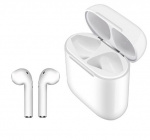i9 TWS Trådlösa hörlurar, Bluetooth 5.0, med strömbox, Vit i9 TWS Trådlösa hörlurar, Bluetooth 5.0, med strömbox, Vit