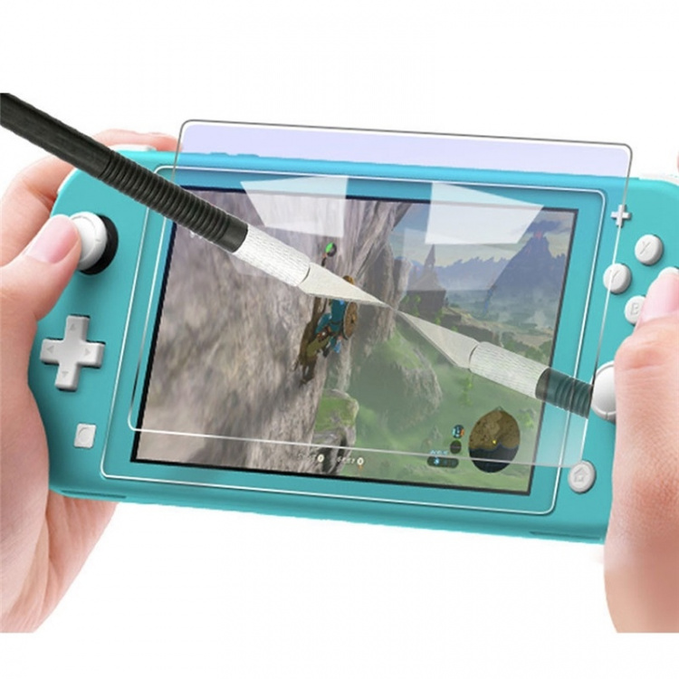Väska med skyddande tillbehör till Nintendo Switch Lite, Svart Väska med skyddande tillbehör till Nintendo Switch Lite, Svart
