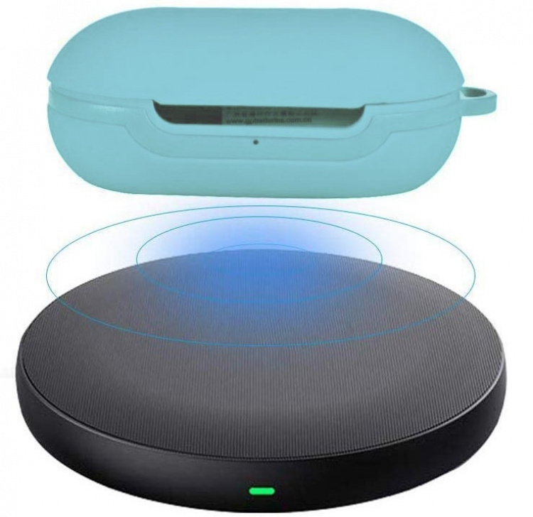 Skyddsväska till Samsung Galaxy Buds, Turkos Skyddsväska till Samsung Galaxy Buds, Turkos