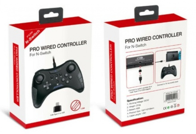Pro Wired Game Controller till Switch