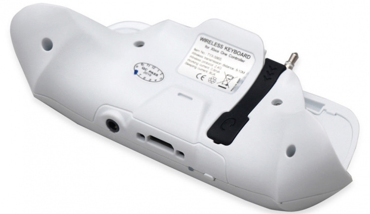 Tangentbord till Xbox One S-kontroll, Vit Tangentbord till Xbox One S-kontroll, Vit