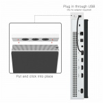 Kylfläkt till Xbox One S, Vit