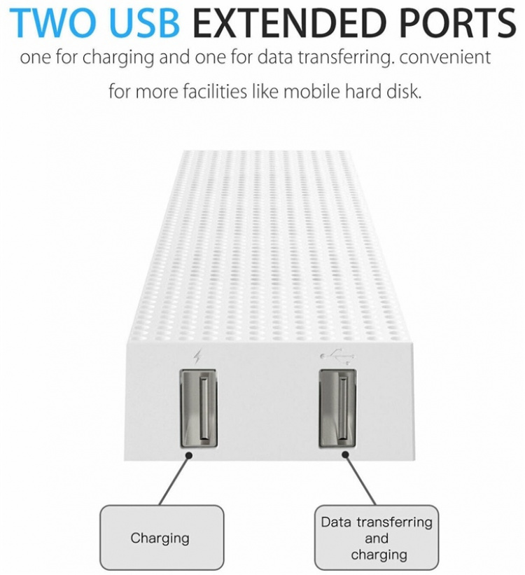 Kylfläkt till Xbox One S, Vit