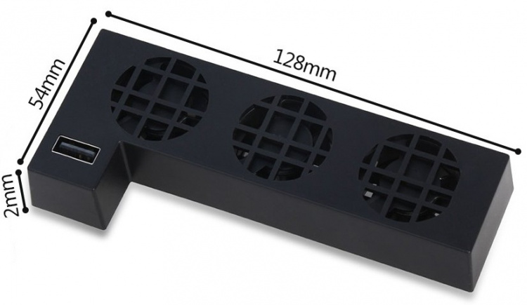 Extern Kylfläkt till Xbox One X, Svart Extern Kylfläkt till Xbox One X, Svart