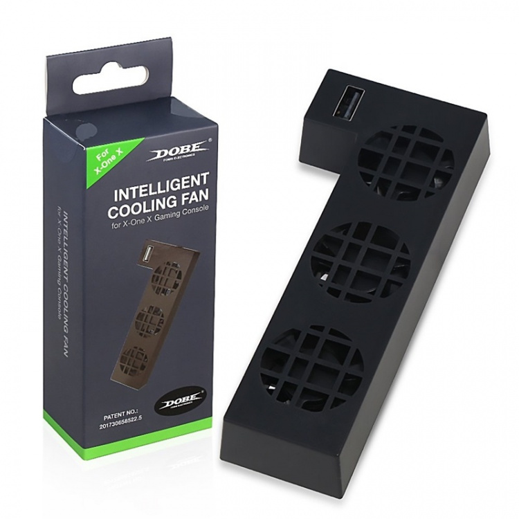 Extern Kylfläkt till Xbox One X, Svart Extern Kylfläkt till Xbox One X, Svart
