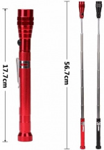 Magnetisk ficklampa, Röd