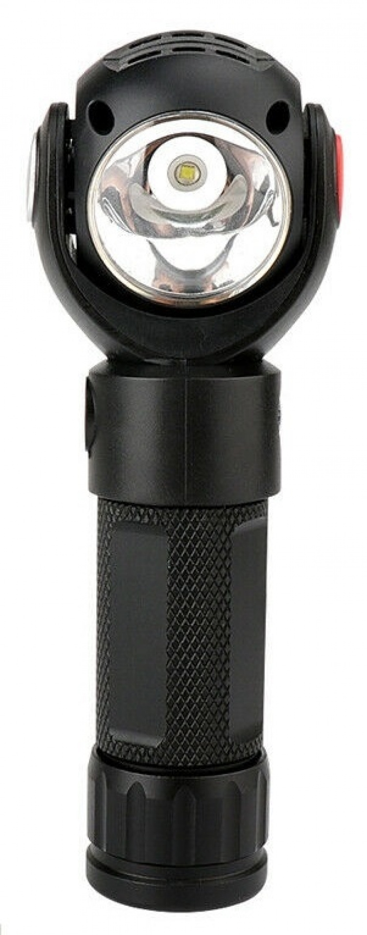 Laddningsbar T6 + COB LED 360 ° roterande ficklampa med magnet