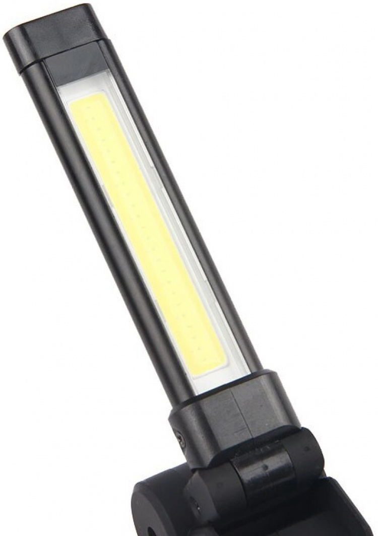 Uppladdningsbar Ficklampa 2000mAh, Svart Uppladdningsbar Ficklampa 2000mAh, Svart