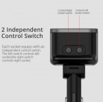 12V Förgrenare, 2 st 12V-uttag, 3 USB-uttag