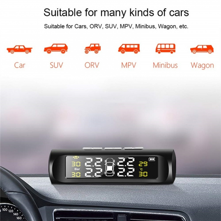 Solcellsdriven däcktryckskontroll Solcellsdriven däcktryckskontroll