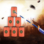Måltavlor till Nerf, Tunnor, 6st